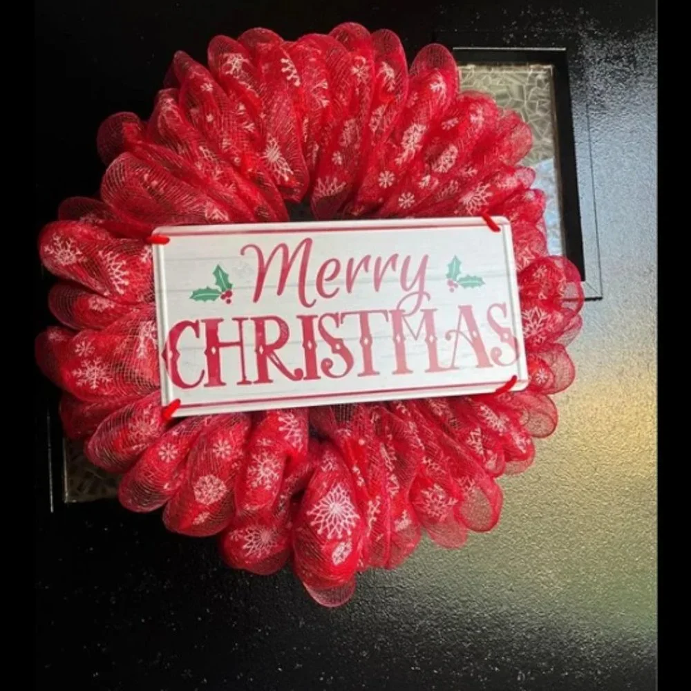 Handmade Christmas or Holiday Wreath!